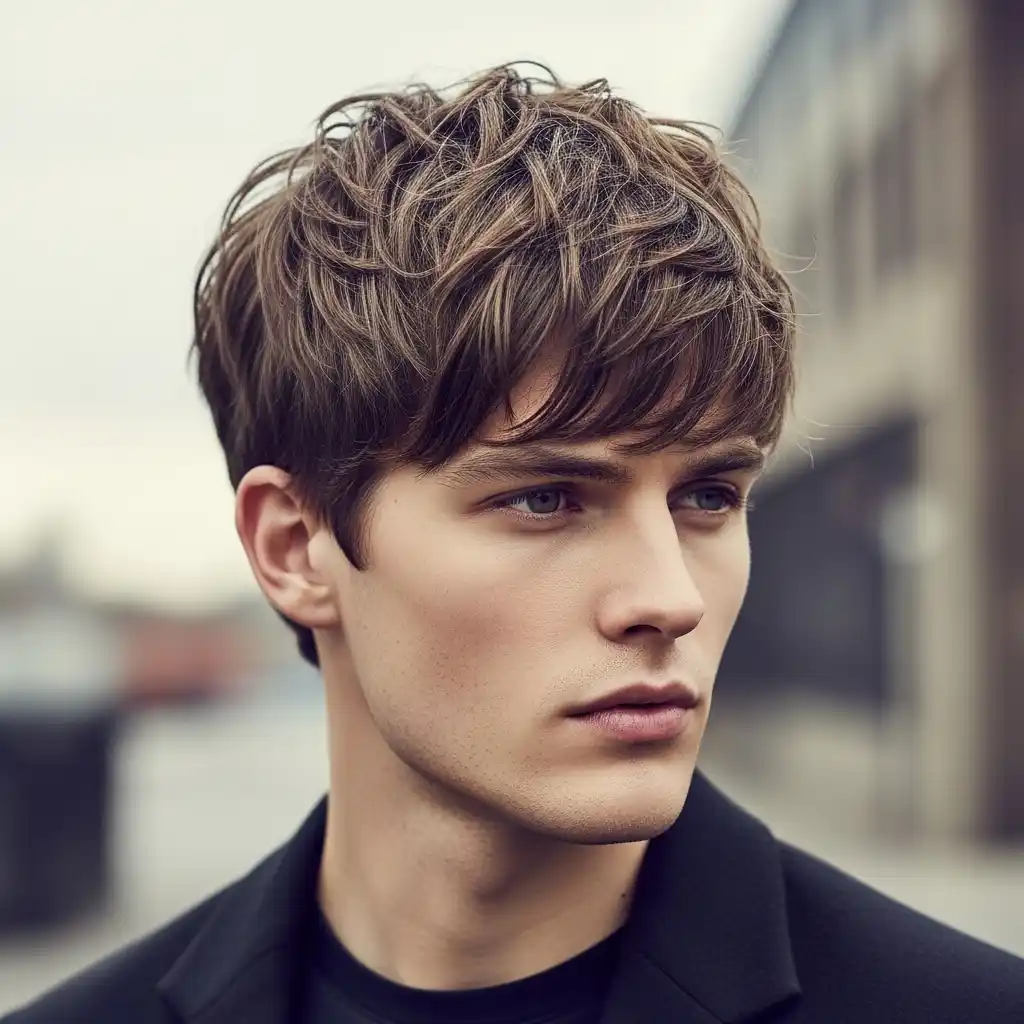 Unveil 30 Trendsetting Winter Short Hairstyles for Men in 2026 14 Short Shag with Layers