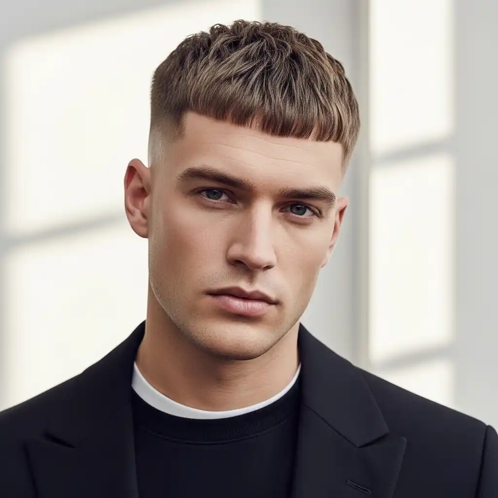 Unveil 30 Trendsetting Winter Short Hairstyles for Men in 2026 24 Short Tapered Fringe