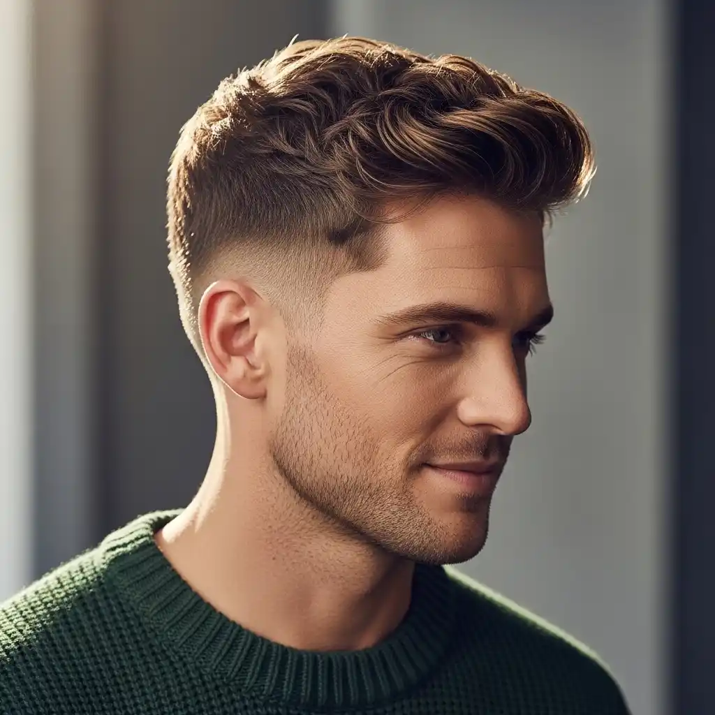 Unveil 30 Trendsetting Winter Short Hairstyles for Men in 2026 20 Short Wavy Crop