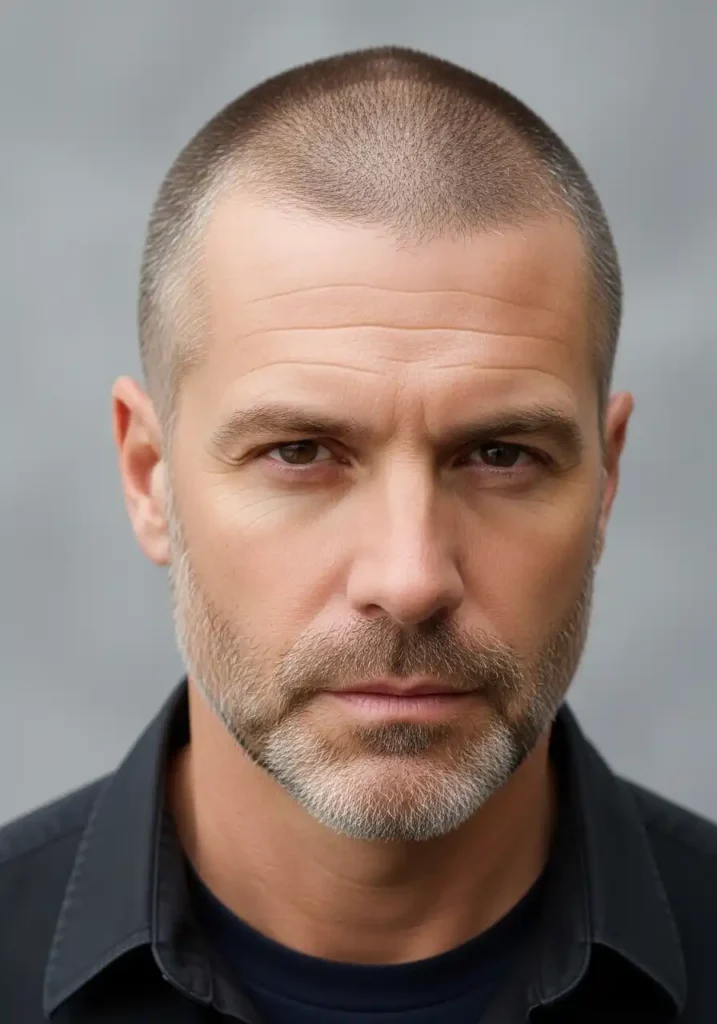 17 Stylish Buzzcut Ideas for Men 10 The Buzzcut for Receding Hairlines — The Confident Transition