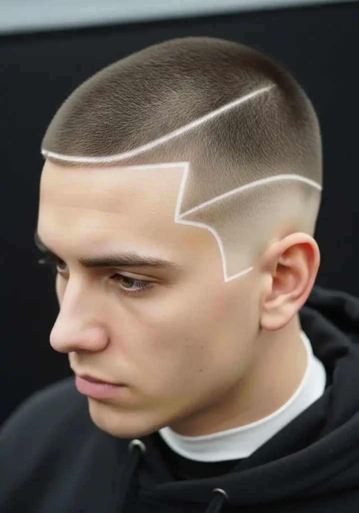 17 Stylish Buzzcut Ideas for Men 15 The Buzzcut with Shape Up for Urban Precision