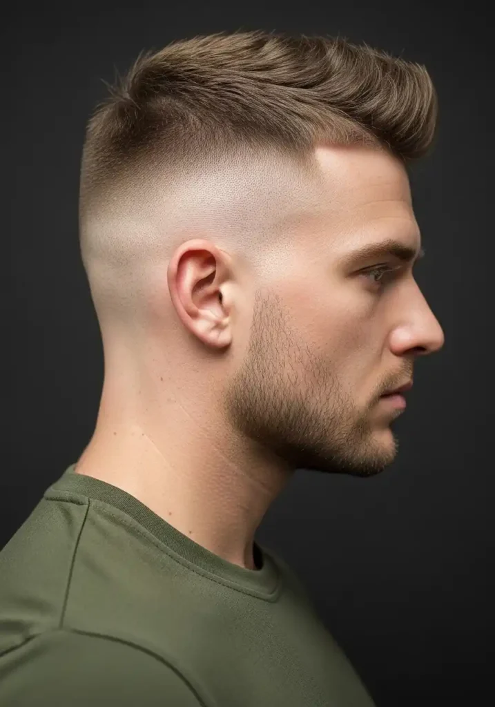 17 Stylish Buzzcut Ideas for Men 5 The High and Tight for Military Precision