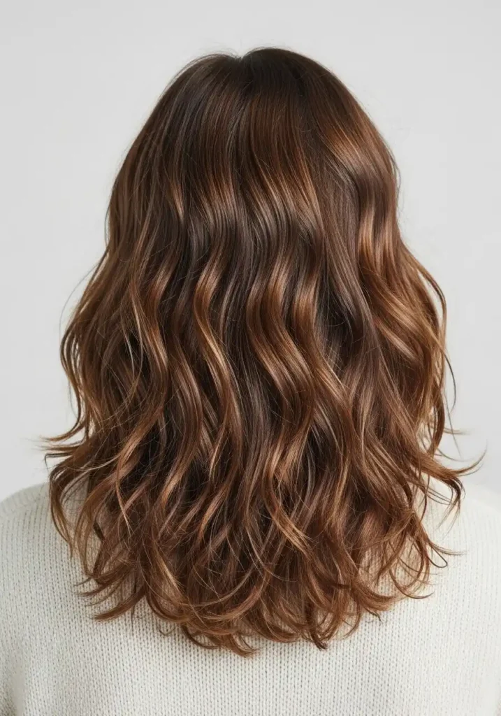 18 Trendsetting Winter Long Hairstyles for Men 9 The Long Natural Waves for Winter Warmth